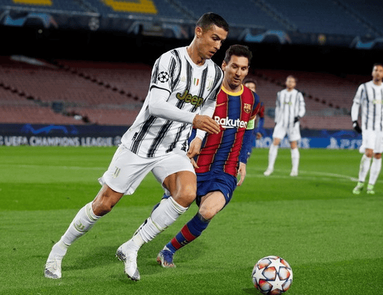 Cristiano Ronaldo dan Lionel Messi